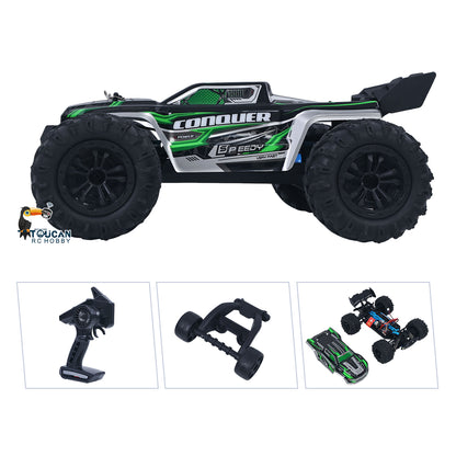US Stock 38KM/H SCY 16102 1/16 4*4 RC Off Road Vehicle Remote Control Electric Big Tire Truck 30A ESC 17G 3Wire Servo LED Light Model Car