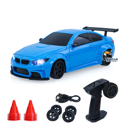 25KM/H High Speed JBL 4WD Plastic 1/36 RC Drift Car 3611 Gyroscope Indoor Outdoor Mini Racing Car LED Lights Battery 2.4G Radio