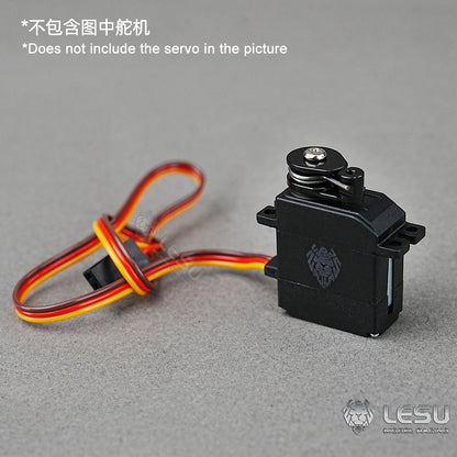 Metal Servo Arm for DIY Scale RC Tractor Truck Hydraulic Dumper Excavator Loader Lorry Bulldozer Trailer Car Please Check Size!