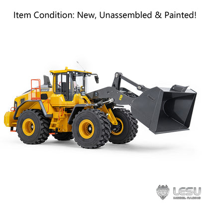 TOUCAN RC HOBBY LESU L220H 1/14 Metal Hydraulic RC Wheel Loader A0013 KIT Model 4WD Brushless Motor 2 Speed Drive Differential Lock Quick Release Bucket Sound