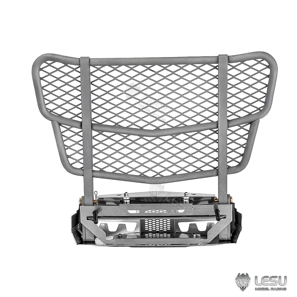 Metal Front Bumper Parts for 1/14 DIY TAMIYA BZ 3363 1851 RC Tractor Truck Radio Controlled Lorry Car 3348 Dumper Model