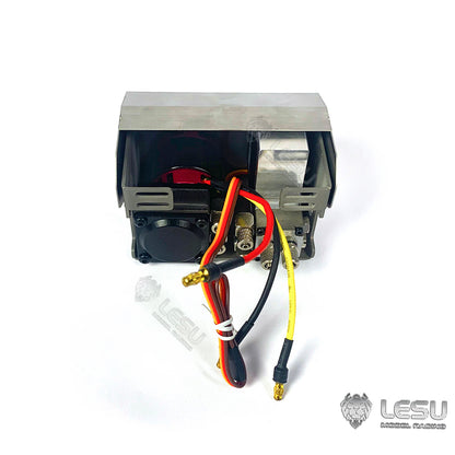 LESU Metal Toolbox Hydraulic Pump 1CH Reversing Valve Spare Parts for 1/14 TAMIIYA RC Dumper Tipper Truck DIY Models Asscessory