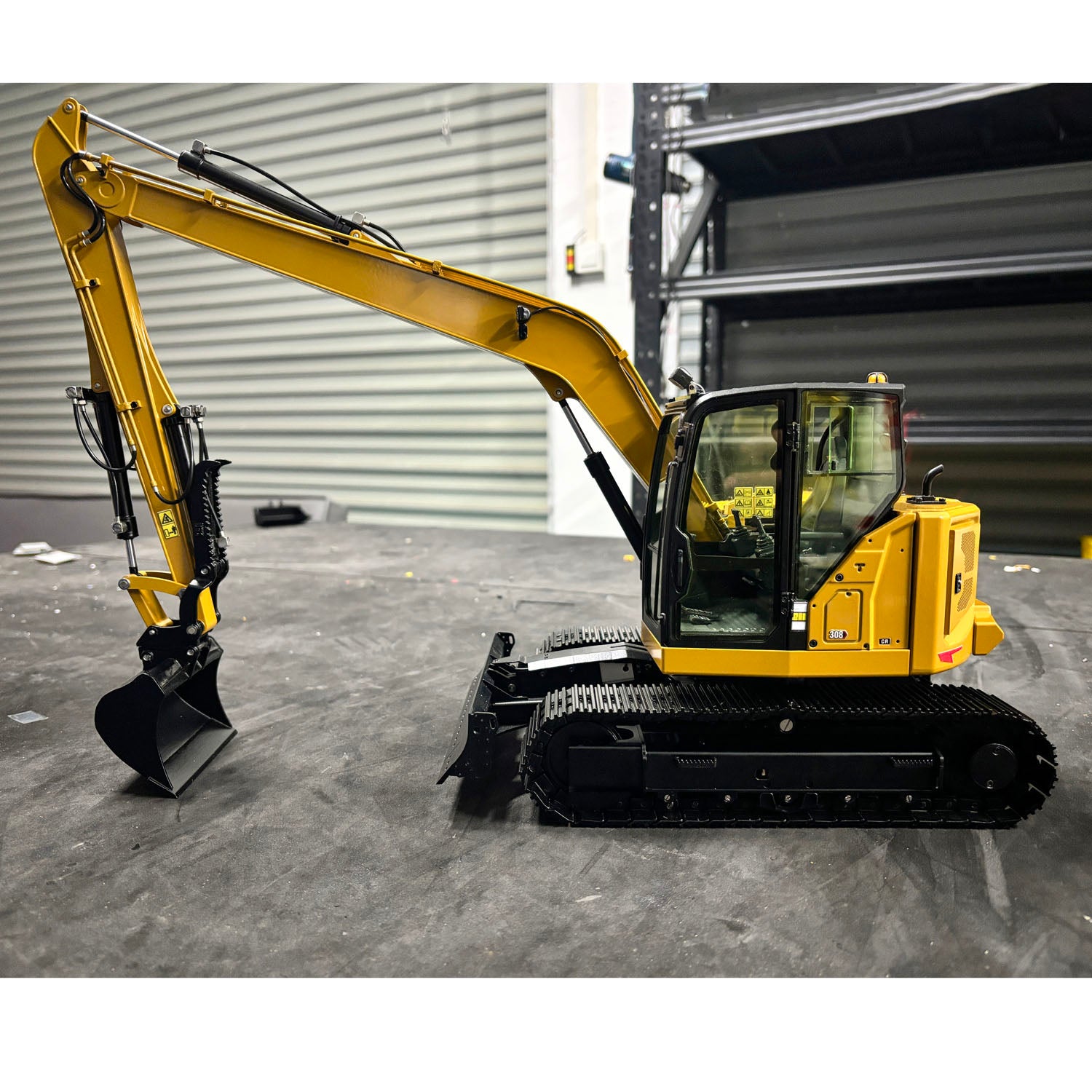 BMG C308 1/14 Metal RC Hydraulic Excavator RTR 4CH Valve