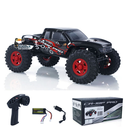 Fast Free Shipping for EU 1/18 2.4G RC Rock Crawler Car 4*4 Remote Control Crawler CR18P PRO Juice Up Hobbywing Brushless Motor ESC Battery Ready to Run