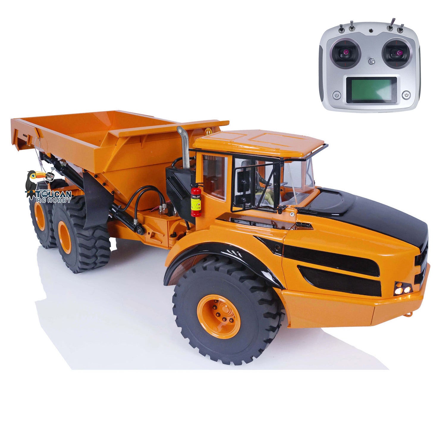 RC 1/14 Articulated Truck A40G 6x6 Metal Hydraulic Remote Control