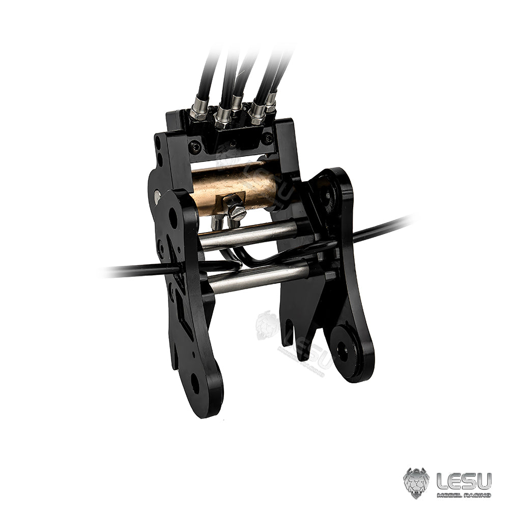 Metal Hydraulic Quick Release Coupler for LESU 1/14 RC Hydraulic Digger Aoue C374F Radio Control Excavator Heavy Machine Model