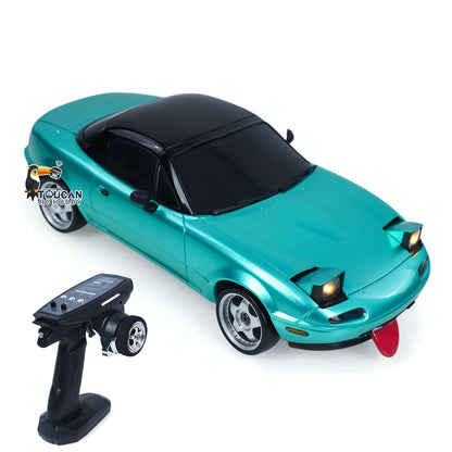 TOUCAN RC HOBBY US Stock LDRC LD1804 1/18 2.4G 4X2 Remote Control Drift Car Brushed Motor ESC Servo Light System RC Racing Vehicle Assembled RTR
