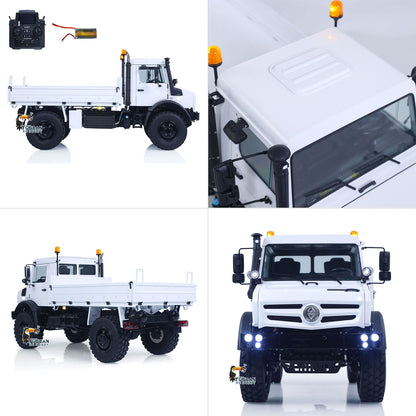 In Stock LESU U4023 4X4 1/14 RC Off Road Vehicle Metal ATV Light Truck MT44023 Model Light Sound Wheel Reduction Axle Lock Radio Battery