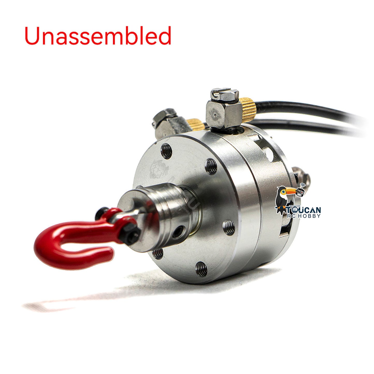 LESU Metalual Balance Fork Hydraulic Rotary Cylinder Hook Suitable for 1/14 RC Crane Dumper Truck DIY Models