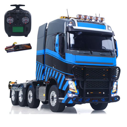 8x8 1/14 Remote Control Tractor Truck TAMIYA 56360 TOUCAN 2Speed Gearbox Light System Sounds Smoke Unit Axle Locks Flysky Radio