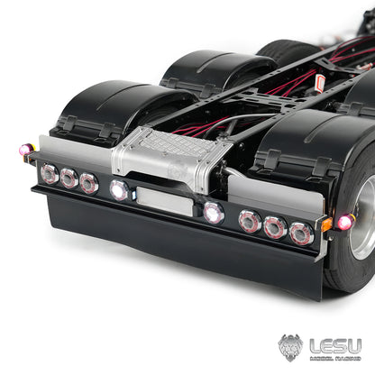 Metal Rear Beam Taillight Set LED Light for DIY TAMIYA 1/14 RC Tractor Truck 770S Remote Control Lorry Car Model Vehicles