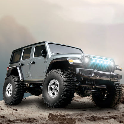 1:18 4*4 RC Simulation Rock Crawler Car C8801 2.4G Wireless Control Off Road Vehicle RTR Crawler Brushed Motor ESC LED Lights
