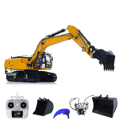 TOUCAN RC HOBBY MTModel 946 Metal 1/14 RC Hydraulic Excavator Tiltable Bucket Ripper LCD Display for Adult Outdoor