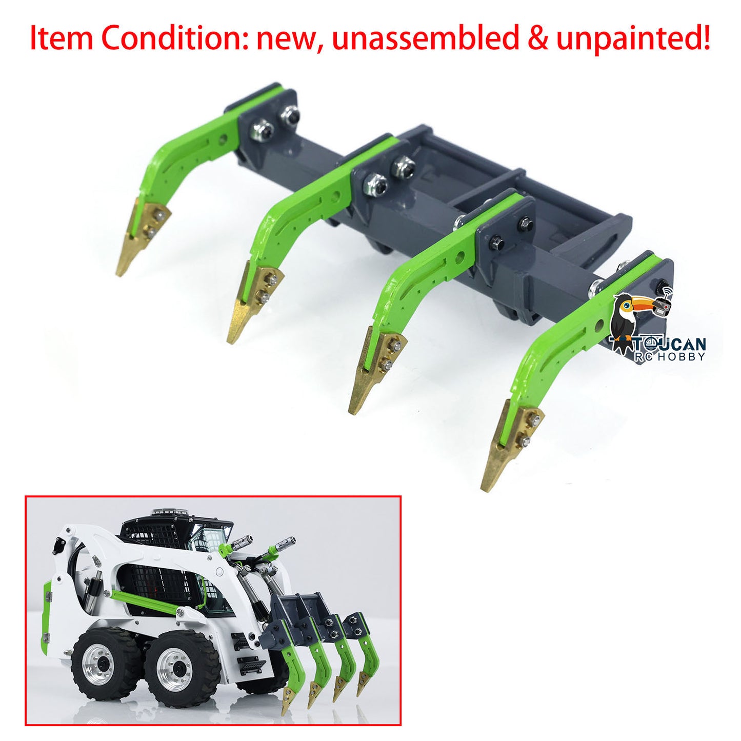 LESU 1/14 Metal RC Loader Aoue-LT5H Hydraulic Wheeled Skid-Steer Construction Vehicle Model Light Sound DIY Wheels Hubs fork Bucket Gripper Ripper Scarifier Shovel Clamp