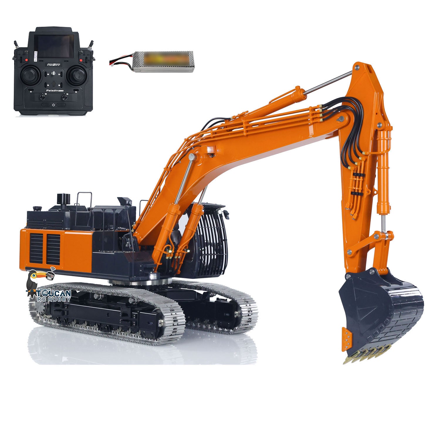 ユニック　ラジコン LESU Metal 1/14 RC Hydraulic Excavator Aoue ZX490 RTR Remote