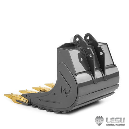 Metal Original Bucket B0030-G for LESU 1/14 RC Hydraulic Excavator LR956 PC360 ET26L SK500 ET26B ET36L Remote Control Digger