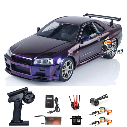 Capo RC Racing Car for 1/8 Limited Edition Drift Vehicles R34 Collection Radio Controlled Model