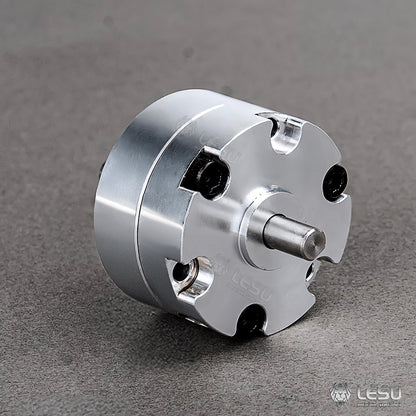 LESU 270 Degrees Metal Hydraulic Rotating Module Cylinder for 1/14 RC Excavator DIY Scale Dumper Crane Truck for Vehicle Enthusiast