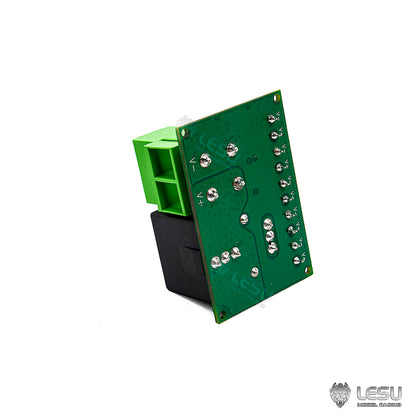 Multi-circuit Electrical Equipment Relay for Scale DIY RC Tractor Truck Hydraulic Dumper Remote Control Lorry Car Model Vehicle