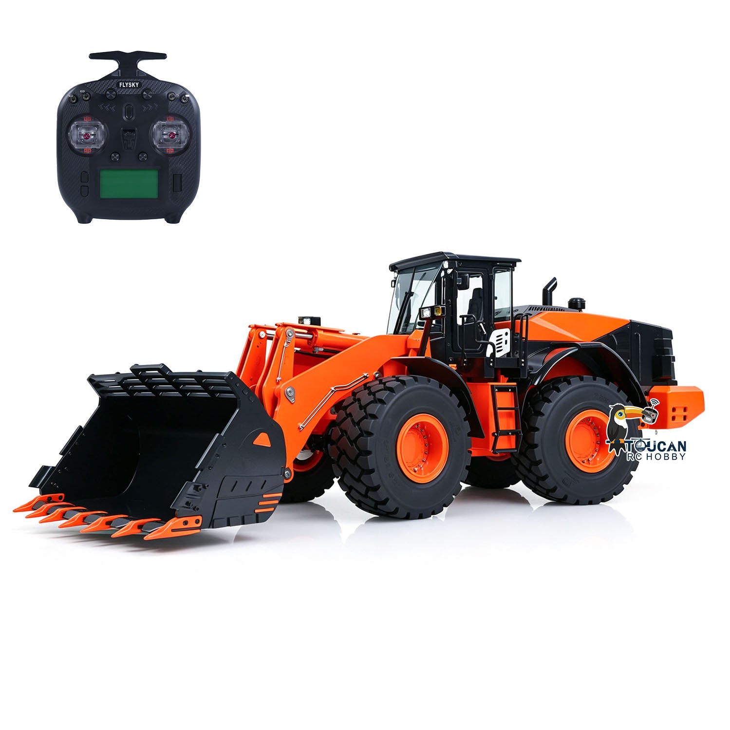 1/14 RC Metal Loader ZW370 JDM 198 Hydraulic Realistic Scale Model