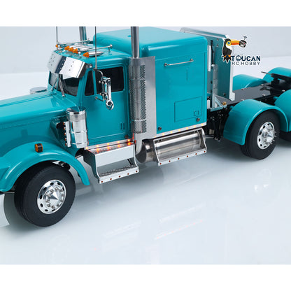 TOUCAN RC HOBBY  56344 Grand Hauler 1/14 RC Tractor Truck RTR 8X6 Metal Chassis Lorry Vehicle Brushless Motor ESC Mid Lift Axle Lock Smoke Radio Controller