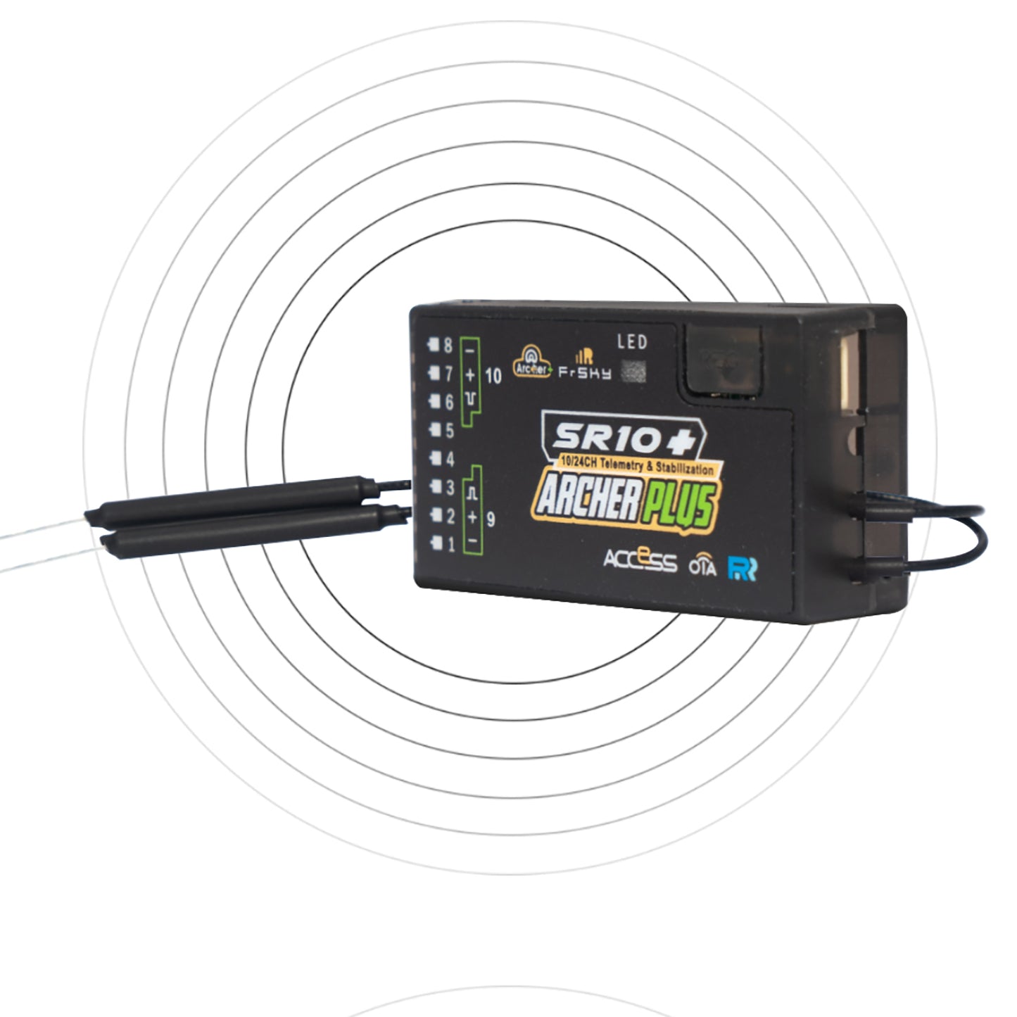 FrSky Archer Plus SR10+ Receiver for 1/14 RC Car Truck Radio Control Plane Model