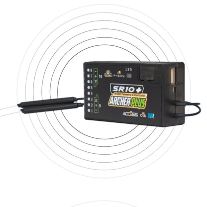 FrSky Archer Plus SR10+ Receiver for 1/14 RC Car Truck Radio Control Plane Model