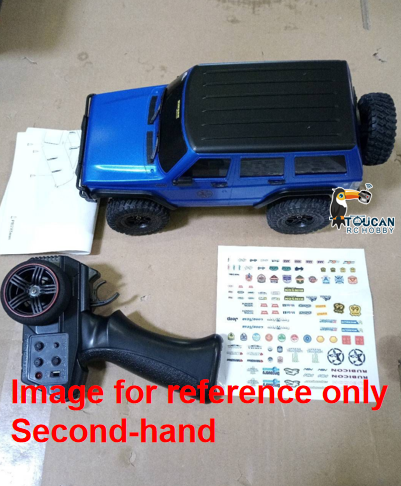 Second Hand Fast Free Shipping for EU 1/18 JJRC 4x4 RC Off Road Vehicle Radio Control Crawler C8809 Model 3 Speed 370 Brushed Motor 20A ESC 100M Control Ready to Go