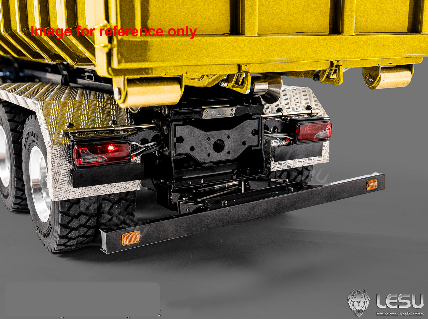 LIMITED-TIME SALE IN Stock LESU Z0098 1/14 Metal Hydraulic Roll On Off Dump Truck 8x8 Folding Hooklift Engineering vehicle with 3Speed Gearbox Differential Lock Sound Light