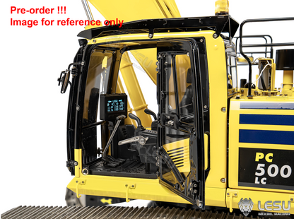 New Pre-Order Deposit LESU 1/14 PC500 Hydraulic RC Excavator with 7 Ways Valves 360 Degree Rotation for Construction Vehicle Enthusiast