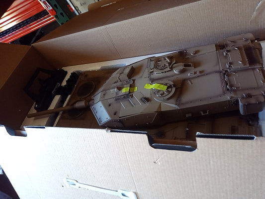 Second Hand US STOCK Tongde 1/16 RC Infrared Battle Tank German Leopard2A7 Electric Military Tanks