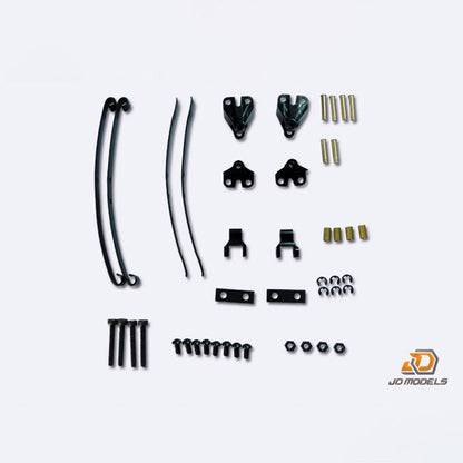 JDModel Metal CVD Drive Shaft/Front Suspension Parts for 1/14 RC Tractor Truck Engineering Vehicle DIY Model Enthusiasts