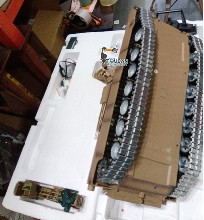 TOUCAN RC HOBBY Free Shipping Second Hand US Stock Henglong 1/16 Scale 7.0 Customize Abrams RC Tank 3918
