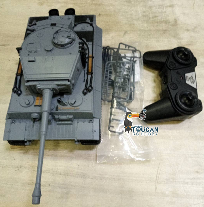 Second Hand Fast Free Shipping for EU 1/24 RC Battle Tank Taigen Tiger I Remote Control Infrared Combat Military Tanks