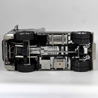 1/14 Remote Control Tractor Truck 770S Differential Locks 2Speed Gearbox 4WD RC Lorry Car for TAMIYA Trailer Lights Sounds