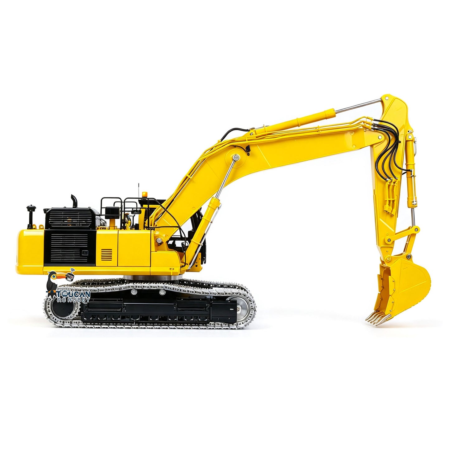 TOUCAN RC HOBBY Flash Sale LESU Aoue PC500 1/14 Metal RC Hydraulic Tracked Excavator PNP/RTR B0019 7Ways Valve 3-4MAP Pump Light System for Construction Vehicle Collectors