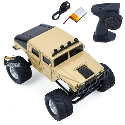 TOUCAN RC HOBBY JIABAILE 3604/3604A 1/36 4WD Plastic Remote Controlled Off-Road Vehicles RTR Mini Crawler Car Battery Light System Outdoor