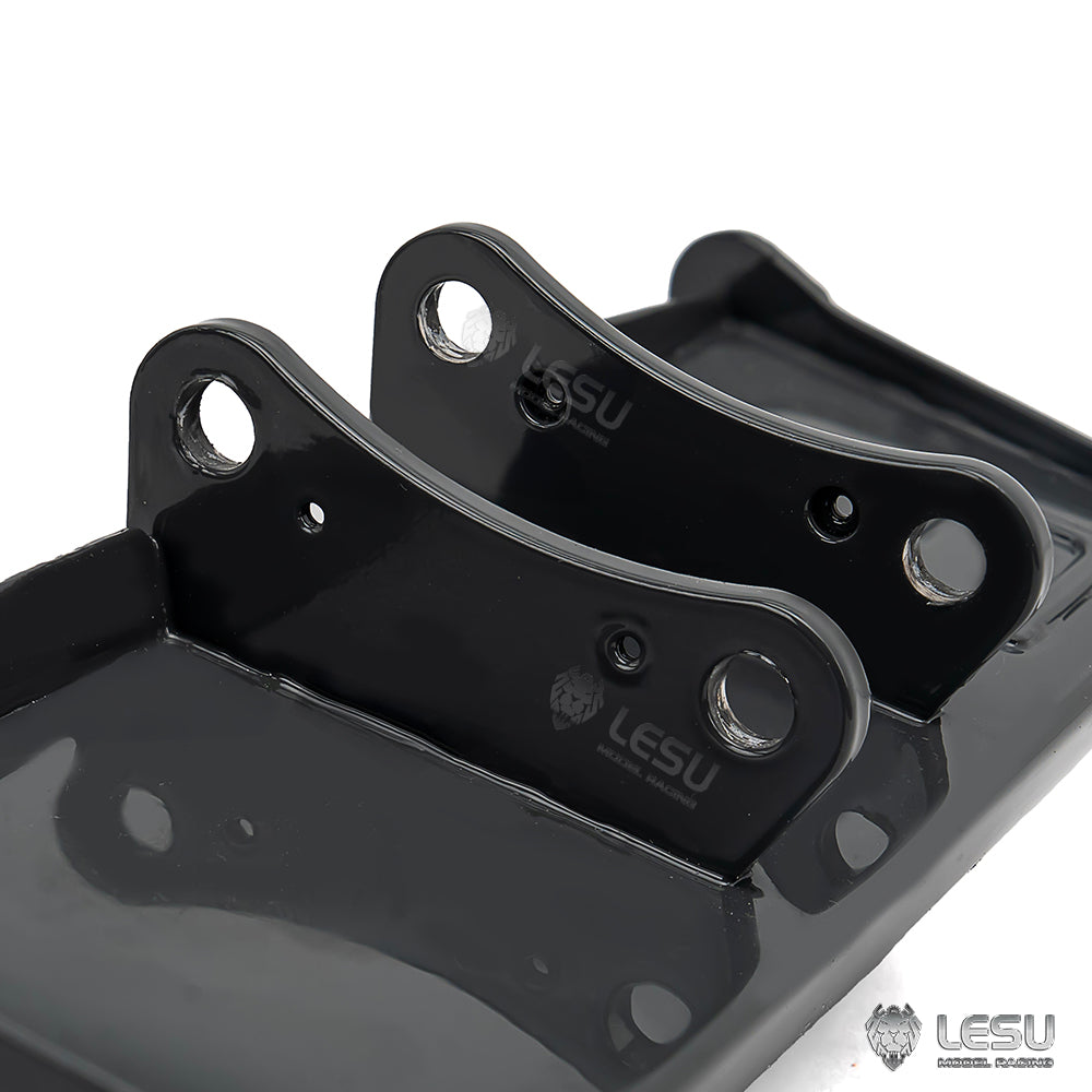 Metal Wide Bucket C0069 for 1/14 LESU RC Hydraulic Excavator Remote Control Digger Construction Vehicles Model