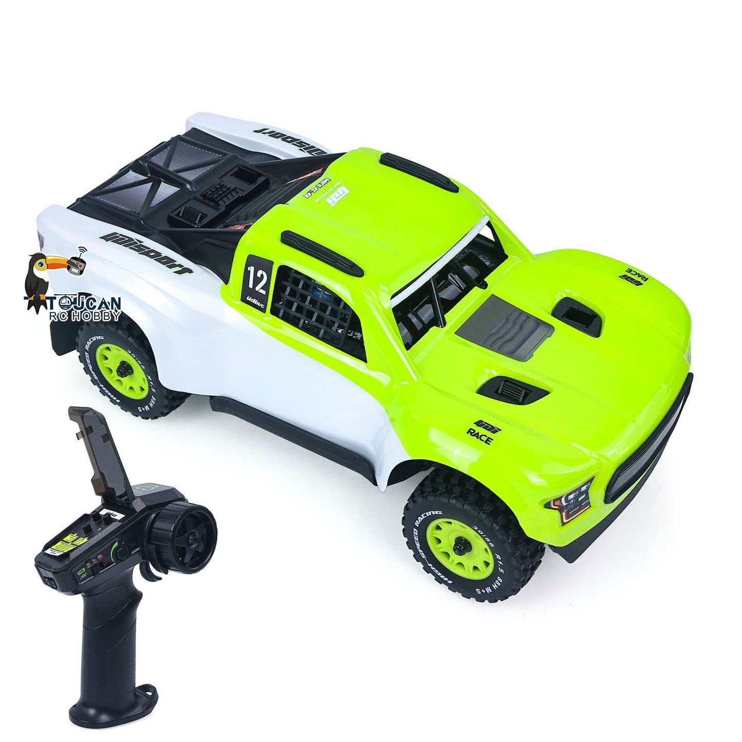 30KM/H Udi RC UD1203PRO 1/12 4*4 Finished RC Off Road Vehicle Metal Drive Shaft Dogbones Brushless Motor Light No Battery Sound
