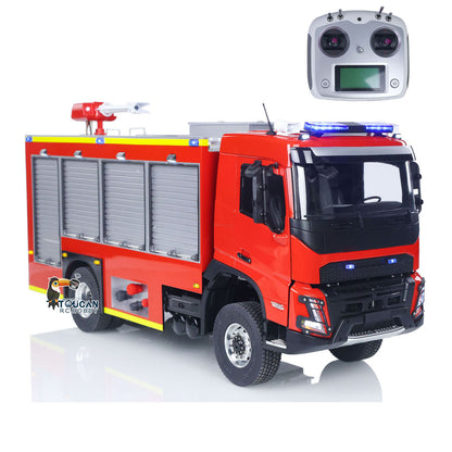 TOUCAN RC HOBBY 1/14 4X4 RC Fire Fighting Vehicle PS0015 Remote Control Rescue Car Water Spray i6S Radio 2Speed Light Sound System for Sale