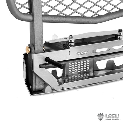 Metal Front Bumper Parts for 1/14 DIY TAMIYA BZ 3363 1851 RC Tractor Truck Radio Controlled Lorry Car 3348 Dumper Model