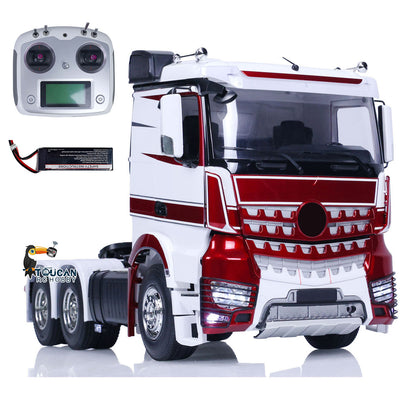 In Stock Customized Toucan Hobby 1/14 6x4 RC Tractor Truck 3363 Remote Control Car Painted Assembled Model Lights Optional Versions
