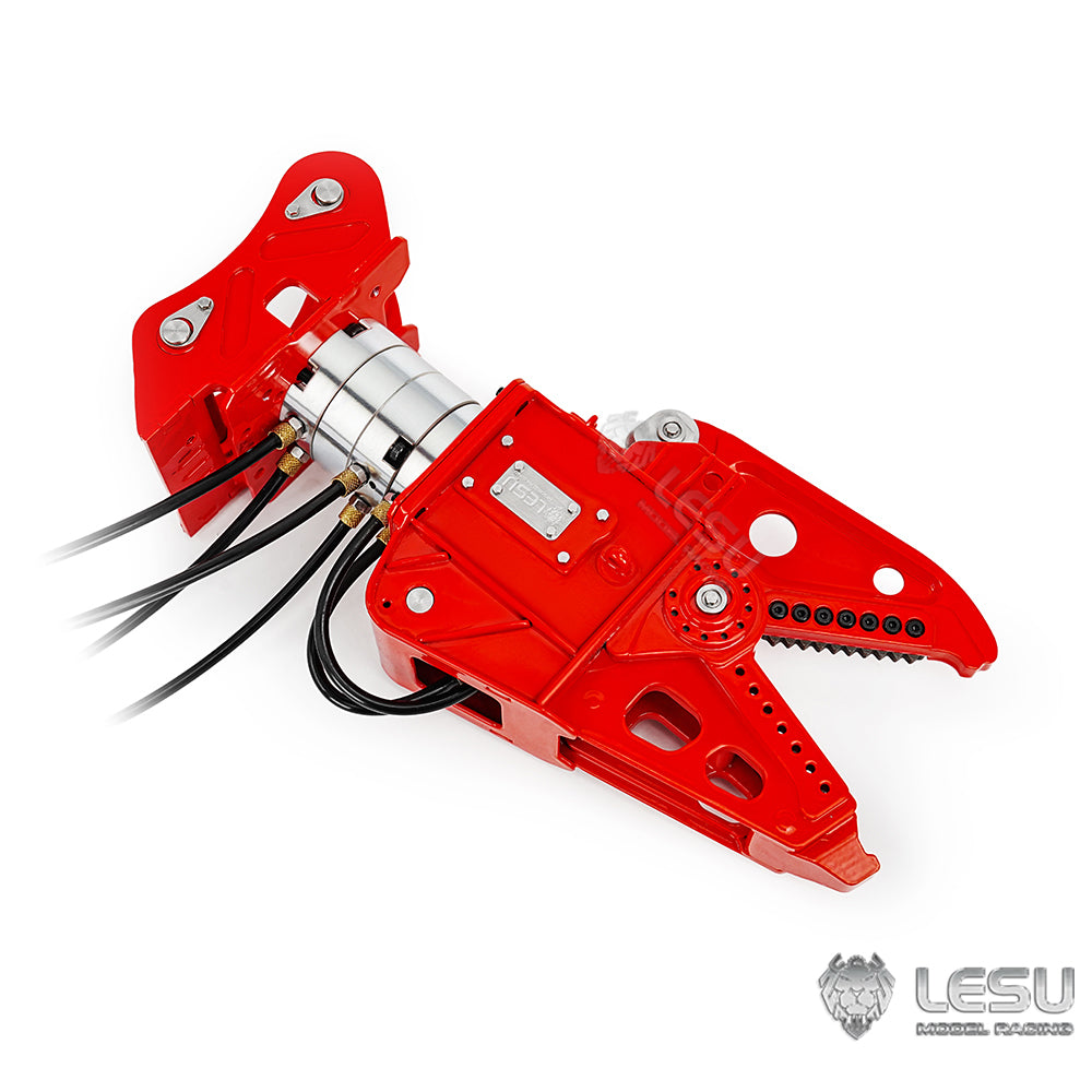 LESU C0053/C0052-A Metal Hydraulic Shear with 270 Degrees Rotation for 1/14 RC Excavator Aoue C374F BA-B0001 Remote Control Construction Vehicles