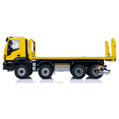 1/14 8x4 Metal RC Hydraulic Wrecker Truck Remote Control Rescue Vehicles Emulated Car for Children Adults PNP