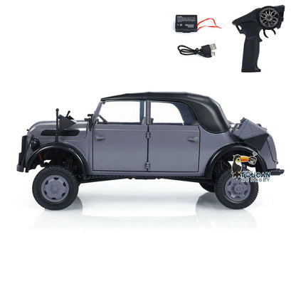 TOUCAN RC HOBBY 1/18 HG4-51 4x4 RC Command Vehicles 4WD Radio Control Off-road Car Model UPgraded Version Sound Light Smoke Unit ESC Servo Motor