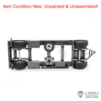 Metal 1/14 RC Trailer Model A0065 KIT Lights for LESU Remote Control Hydraulic Roll on off Dumper Radio Controlled Tipper