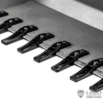 LESU 1/14 Metal Openable Bucket for RC Hydraulic Loader AOUE MCL8 WA100M-8 AT1050 Model Part Remote Control Construction Vehicle