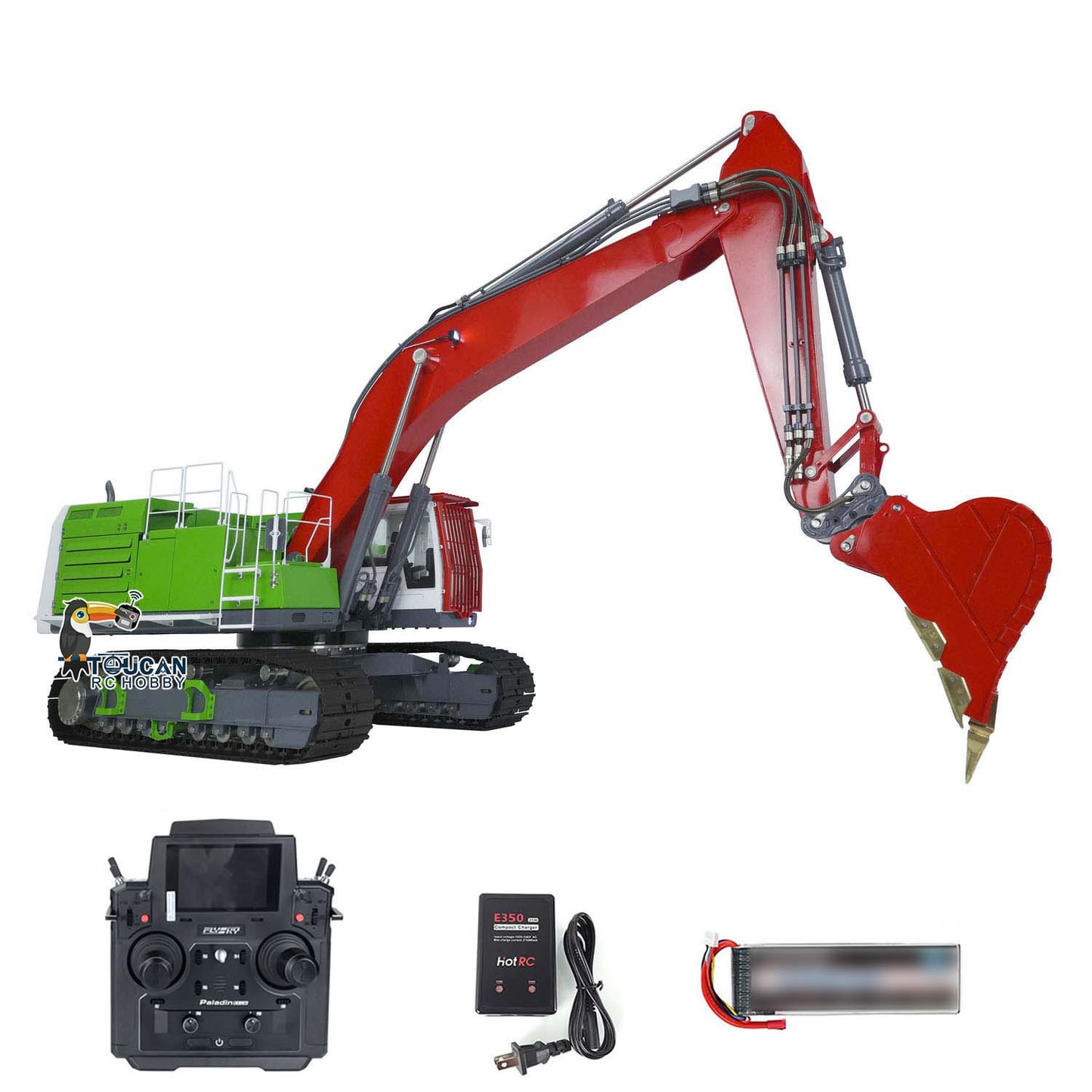 LESU Hydraulic RC Excavator 1/14 Cater 374 374F Painted Assembled Digger W/ Upgrade K970 Valve Motor ESC Servo Model