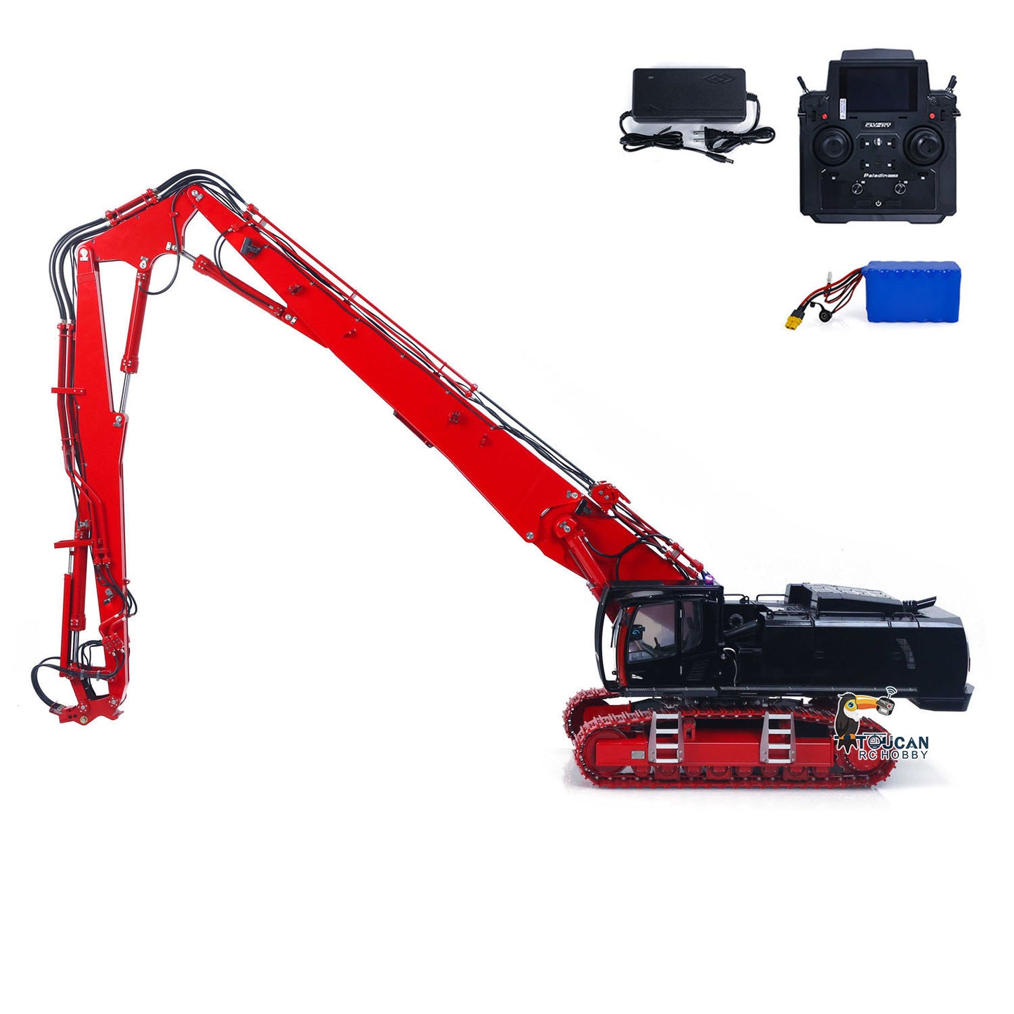 1/14 CUT K970-300 RC Hydraulic Equipment Excavators Radio Controlled Demolition Machine PL18EVLite RTR PNP