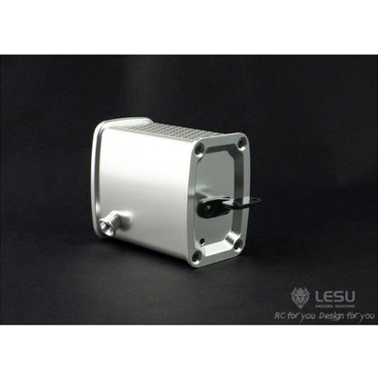 LESU Air Box Exhaust Tank for 1/14 Tamiiya Remote Control Tractor Truck RC Car Hobby Model Upgraded Deccoration Parts